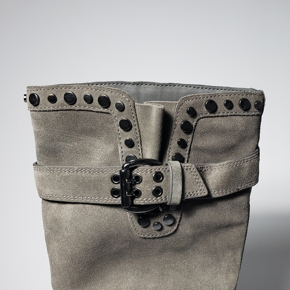 SAM EDELMAN Deryn Belted Suede Boot - Picture 6 of 6